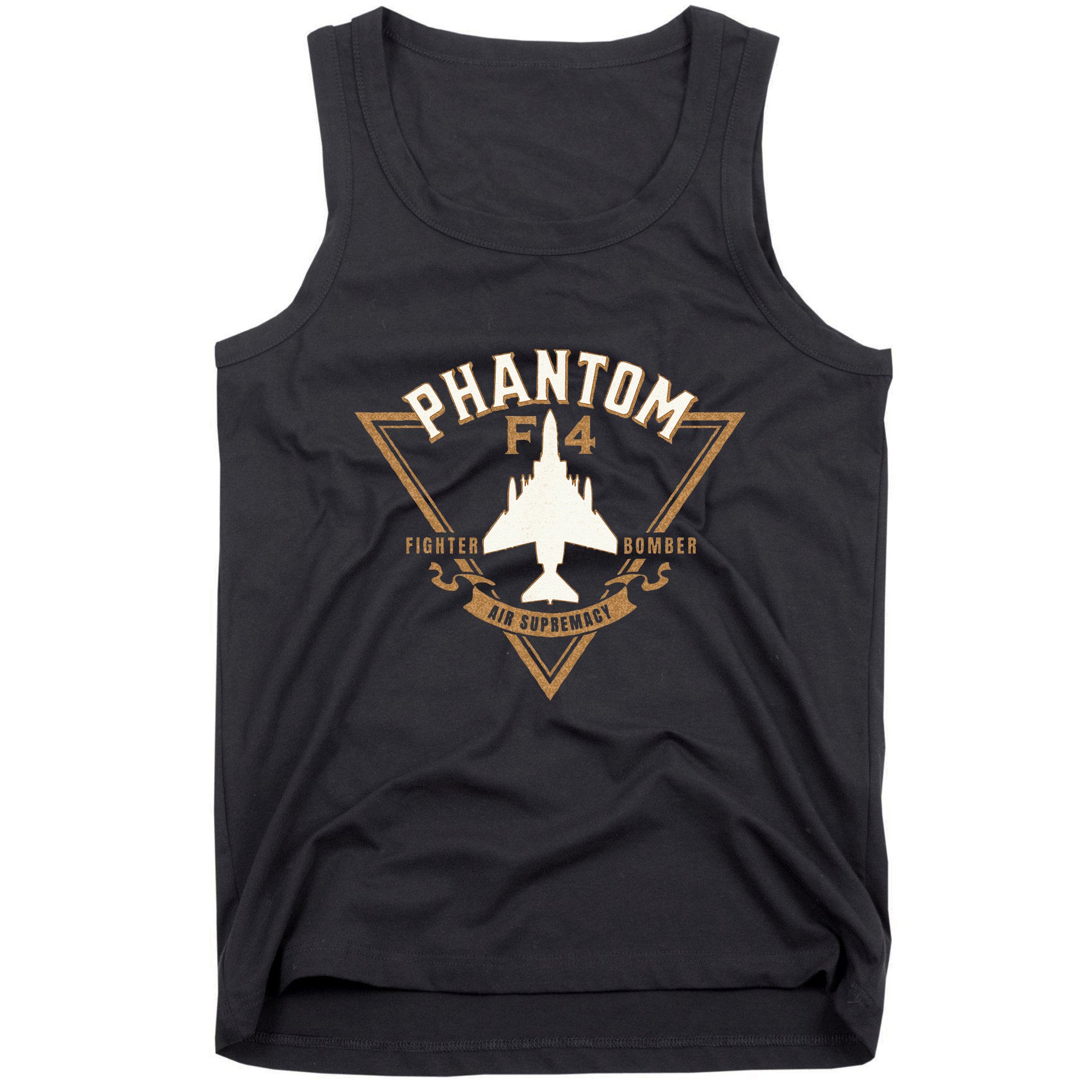 F 4 Phantom II Naval Fighter Bomber Jet Interceptor Aircraft Tank Top