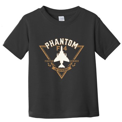 F 4 Phantom II Naval Fighter Bomber Jet Interceptor Aircraft Toddler T-Shirt