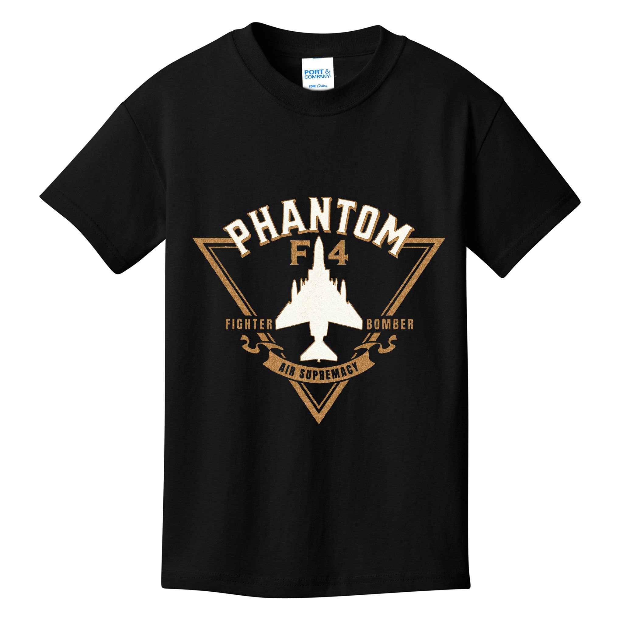 F 4 Phantom II Naval Fighter Bomber Jet Interceptor Aircraft Kids T-Shirt