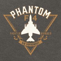 F 4 Phantom II Naval Fighter Bomber Jet Interceptor Aircraft Cotton Canvas Backpack