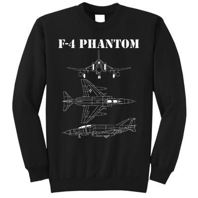 F 4 Phantom Fighter Jet Airplane Pilot Military Aircraft F4 Sweatshirt