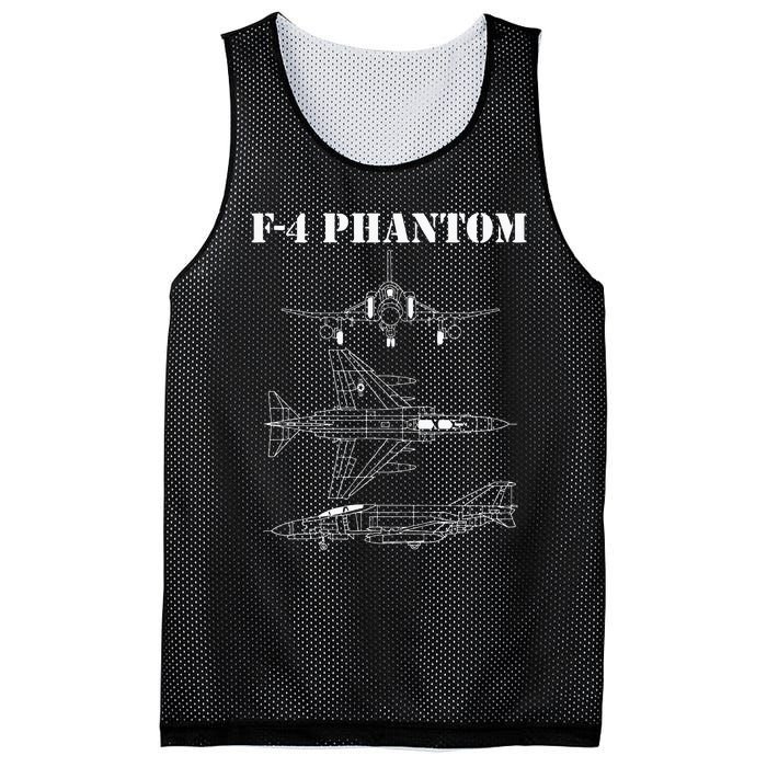 F 4 Phantom Fighter Jet Airplane Pilot Military Aircraft F4 Mesh Reversible Basketball Jersey Tank