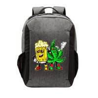 Funny 420 Pot Leaf Marijuana Bong Beer Drunk Weed Cannabis Vector Backpack