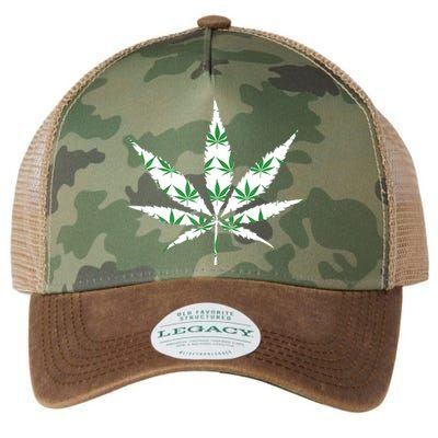 Funny 420 Stoner THC Marijuana Cannabis Weed Pot Leaf Smoker Legacy Tie Dye Trucker Hat