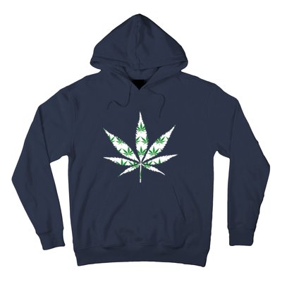 Funny 420 Stoner THC Marijuana Cannabis Weed Pot Leaf Smoker Hoodie