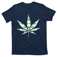 Funny 420 Stoner THC Marijuana Cannabis Weed Pot Leaf Smoker T-Shirt