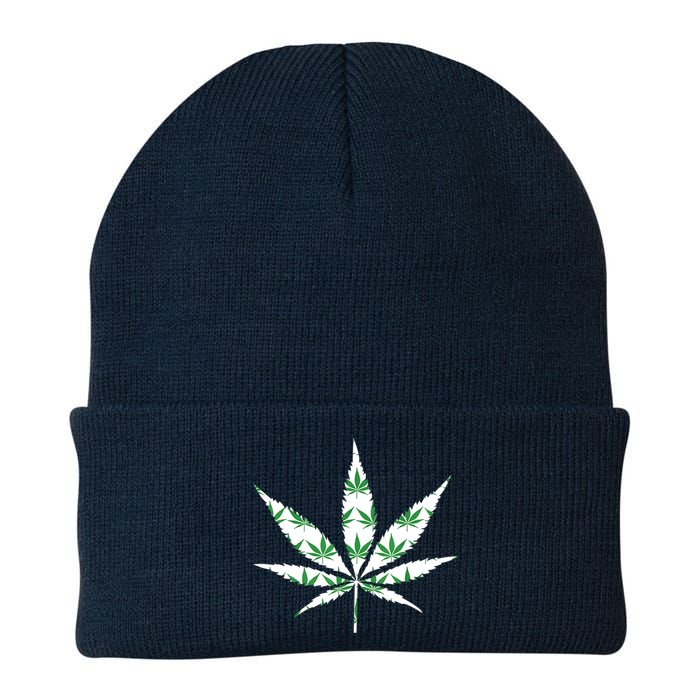 Funny 420 Stoner THC Marijuana Cannabis Weed Pot Leaf Smoker Knit Cap Winter Beanie