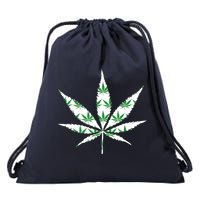 Funny 420 Stoner THC Marijuana Cannabis Weed Pot Leaf Smoker Drawstring Bag