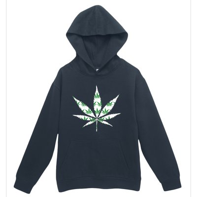 Funny 420 Stoner THC Marijuana Cannabis Weed Pot Leaf Smoker Urban Pullover Hoodie