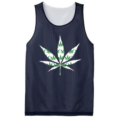 Funny 420 Stoner THC Marijuana Cannabis Weed Pot Leaf Smoker Mesh Reversible Basketball Jersey Tank