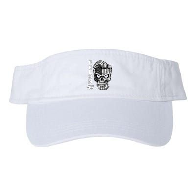 Felon 47 Trump 2024 Skull Convicted 34 Landslide Visor