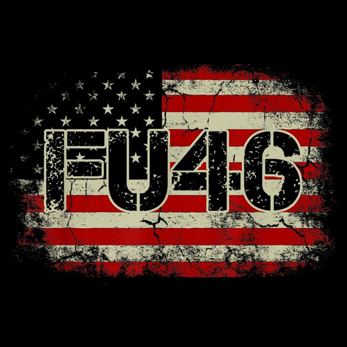 FU 46 Vintage Old American Flag Funny Biden Patriots FU46 Backpack