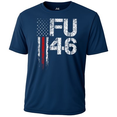 FU 46 Vintage Old American Flag Funny Biden Patriots FU46 Performance Shirt