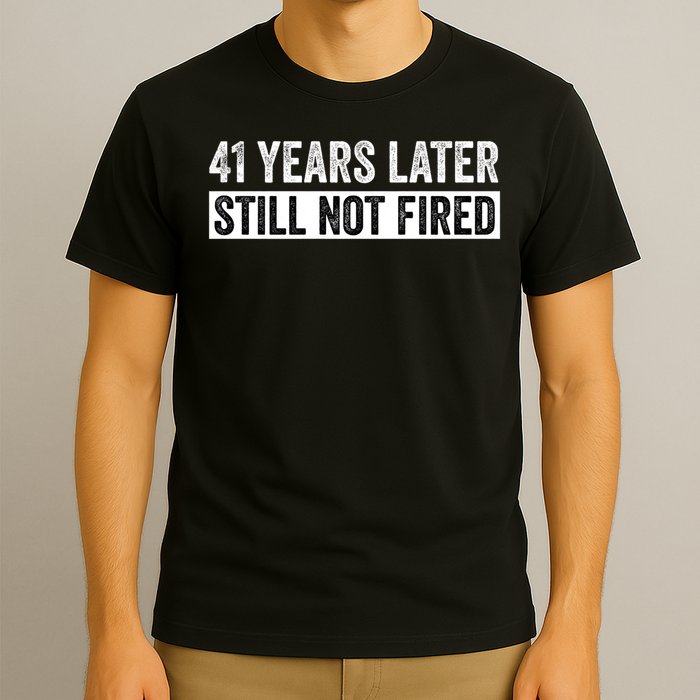Funny 41 Years Of Work Employee - 41 Years Work Anniversary T-Shirt