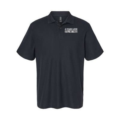 Funny 41 Years Of Work Employee - 41 Years Work Anniversary Polo