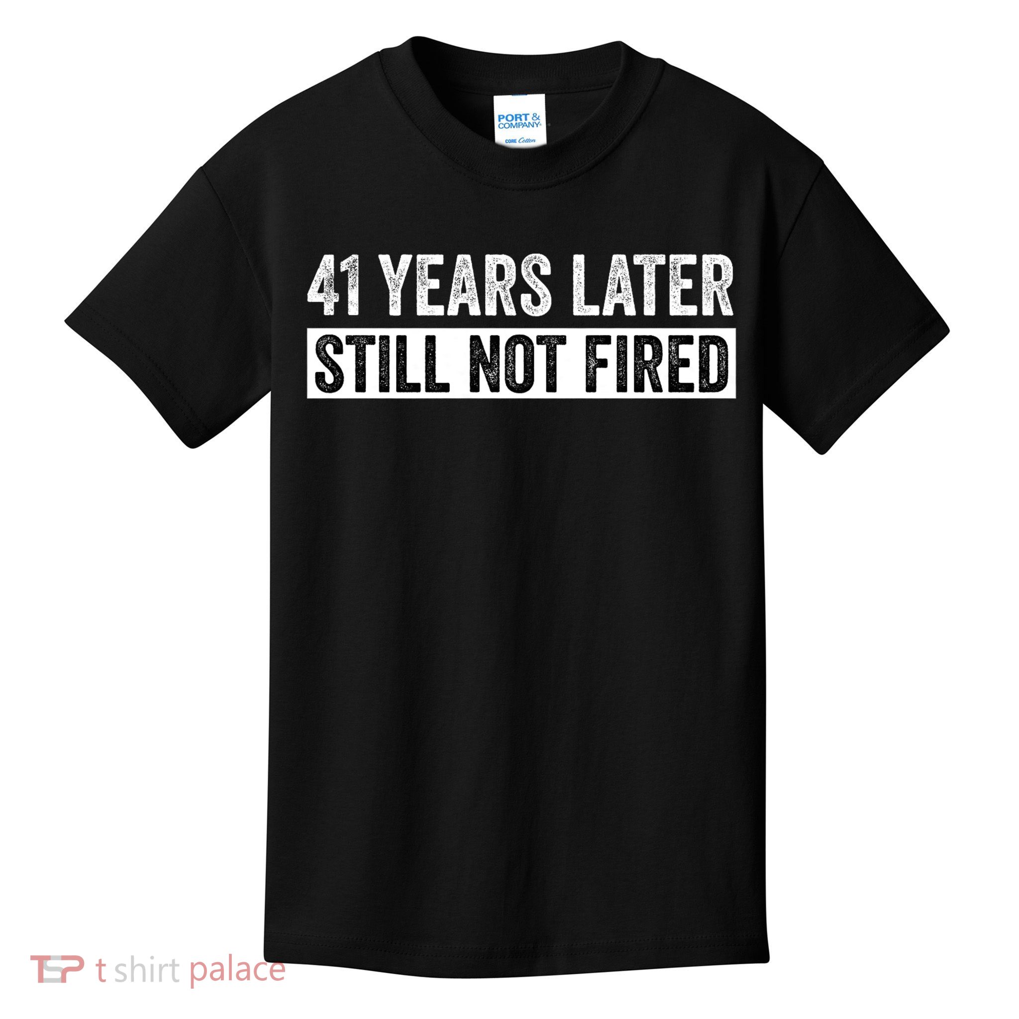 Funny 41 Years Of Work Employee - 41 Years Work Anniversary Kids T-Shirt