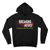 Funny 40 Year Work Anniversary 40th Employee Appreciation Hoodie