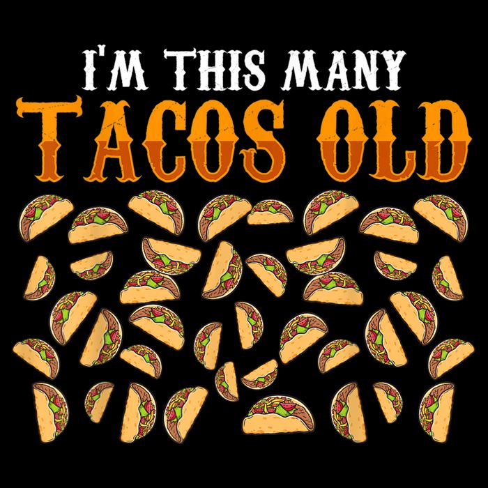 Funny 40 Year Old Taco Lovers Gag Gift, 40th Birthday Button