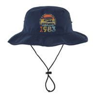 Funny 40 Year Old September 1983 Vintage 40th Birthday Gifts Legacy Cool Fit Booney Bucket Hat