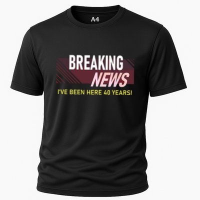 Funny 40 Year Work Anniversary 40th Employee Appreciation Performance Shirt