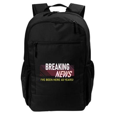 Funny 40 Year Work Anniversary 40th Employee Appreciation Backpack