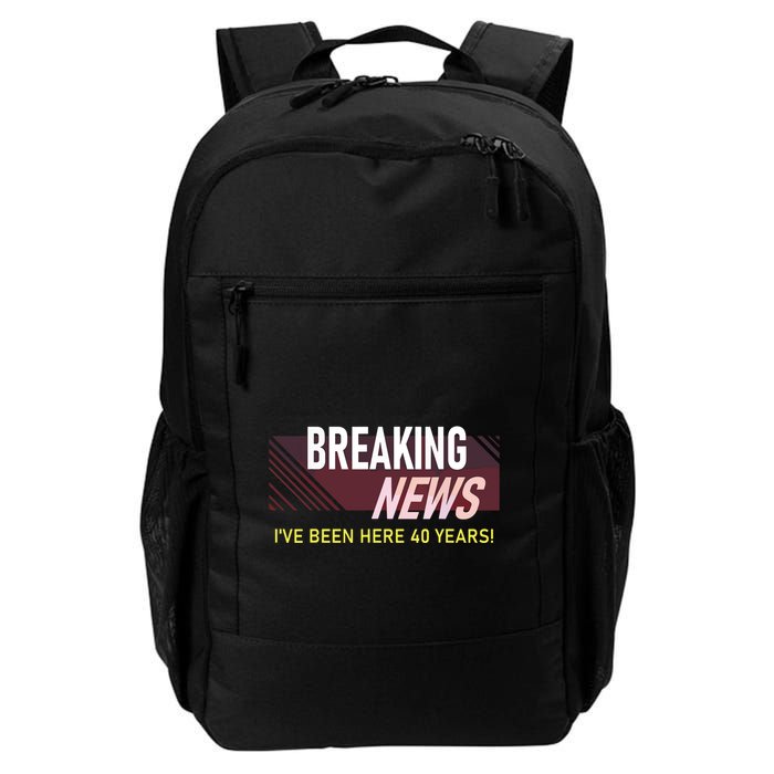 Funny 40 Year Work Anniversary 40th Employee Appreciation Backpack