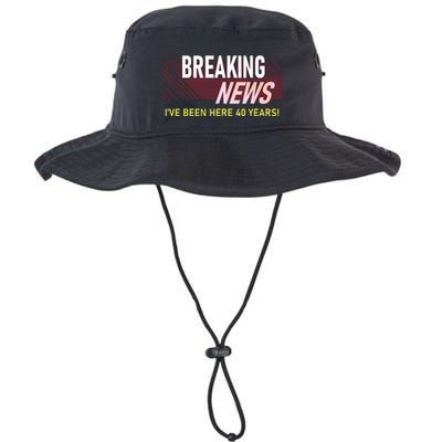 Funny 40 Year Work Anniversary 40th Employee Appreciation Bucket Hat