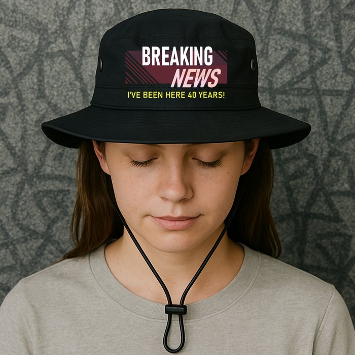 Funny 40 Year Work Anniversary 40th Employee Appreciation Bucket Hat