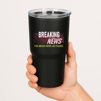 Funny 40 Year Work Anniversary 40th Employee Appreciation Tumbler