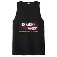 Funny 40 Year Work Anniversary 40th Employee Appreciation PosiCharge Competitor Tank