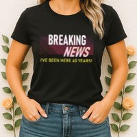 Funny 40 Year Work Anniversary 40th Employee Appreciation Womens T-Shirt