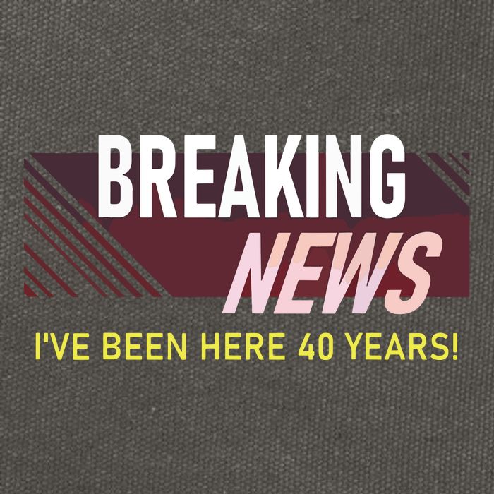 Funny 40 Year Work Anniversary 40th Employee Appreciation Cotton Canvas Backpack