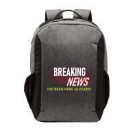 Funny 40 Year Work Anniversary 40th Employee Appreciation Vector Backpack