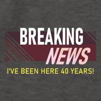 Funny 40 Year Work Anniversary 40th Employee Appreciation Vector Backpack