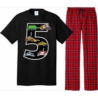 Fifth 5yr 5th Birthday 5 Years Old Birthday Decoration Pajama Set