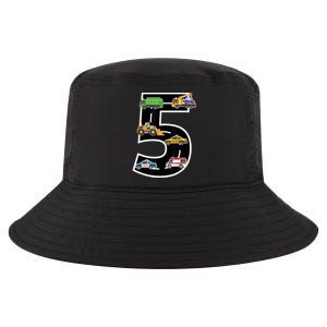 Fifth 5yr 5th Birthday Boy 5 Years Old Birthday Decoration Cool Comfort Performance Bucket Hat