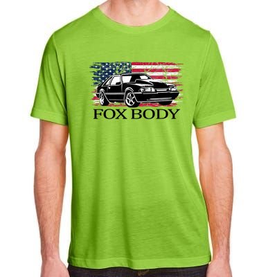 Foxbody 5.0L American Stang Fox Body Muscle Car Adult ChromaSoft Performance T-Shirt