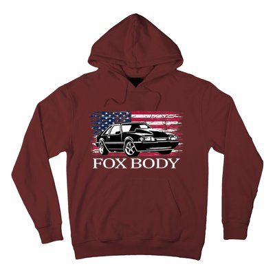 Foxbody 5.0L American Stang Fox Body Muscle Car Hoodie