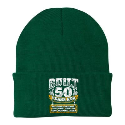 Funny 50th Birthday Shirt B-Day Gift Saying Age 50 Year Joke Knit Cap Winter Beanie