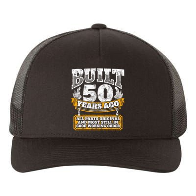 Funny 50th Birthday Shirt B-Day Gift Saying Age 50 Year Joke Yupoong Adult 5-Panel Trucker Hat