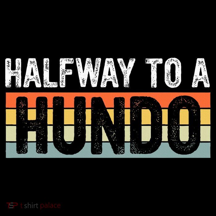 Funny 50th Birthday Gag Halfway To 100 Halfway To A Hundo Apron