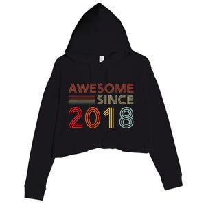 Five 5yr BDay Son Boy Funny 2018 5th 5 Year Old Birthday Crop Fleece Hoodie