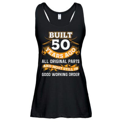Funny 50th Birthday Shirts 50 Years Old Gifts Ladies Essential Flowy Tank