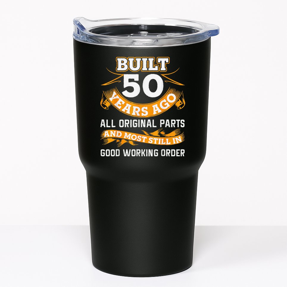 Funny 50th Birthday Shirts 50 Years Old Gifts Tumbler