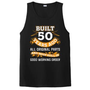 Funny 50th Birthday Shirts 50 Years Old Gifts PosiCharge Competitor Tank