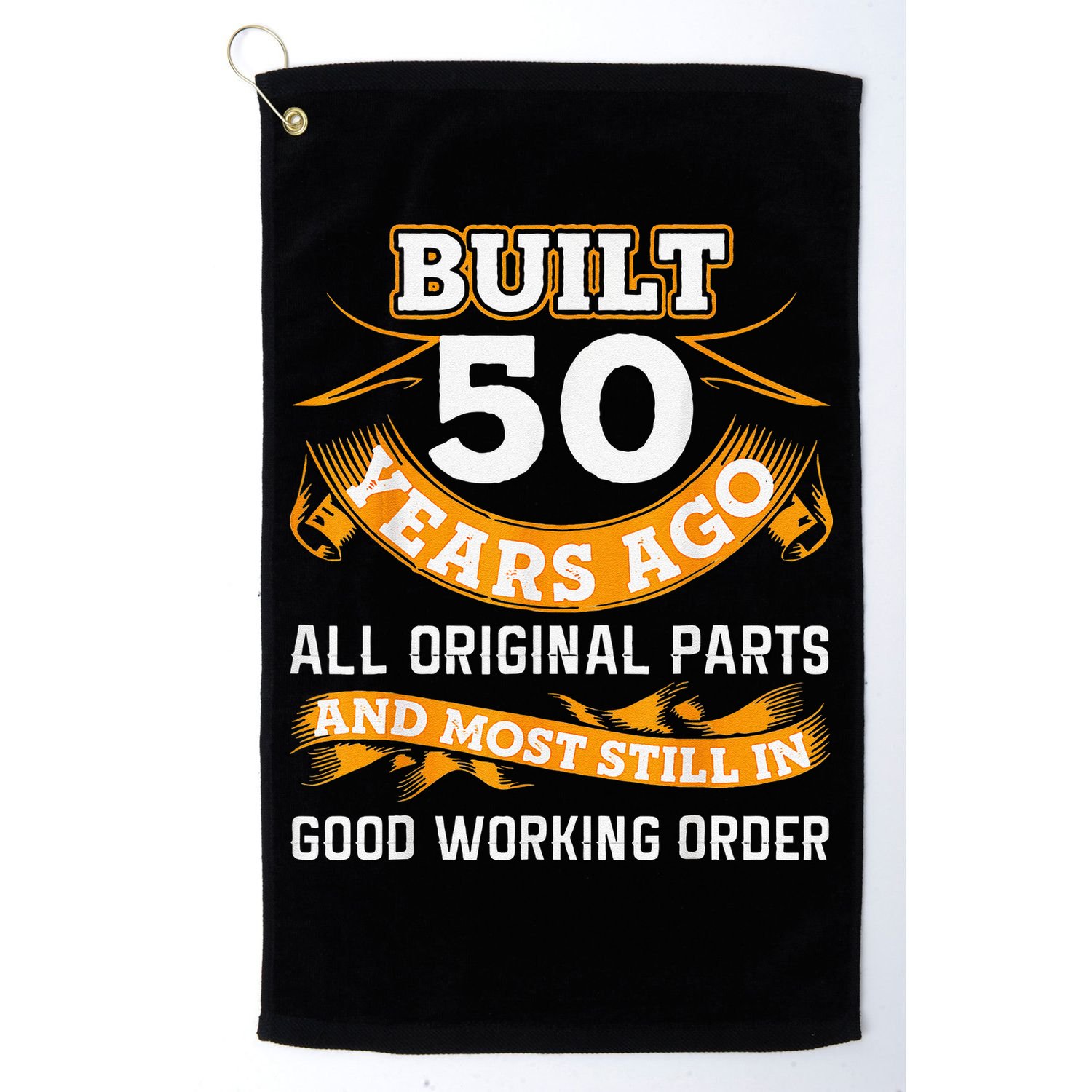 Funny 50th Birthday Shirts 50 Years Old Gifts Golf Towel