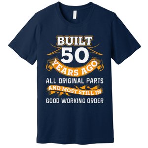 Funny 50th Birthday Shirts 50 Years Old Gifts Premium T-Shirt