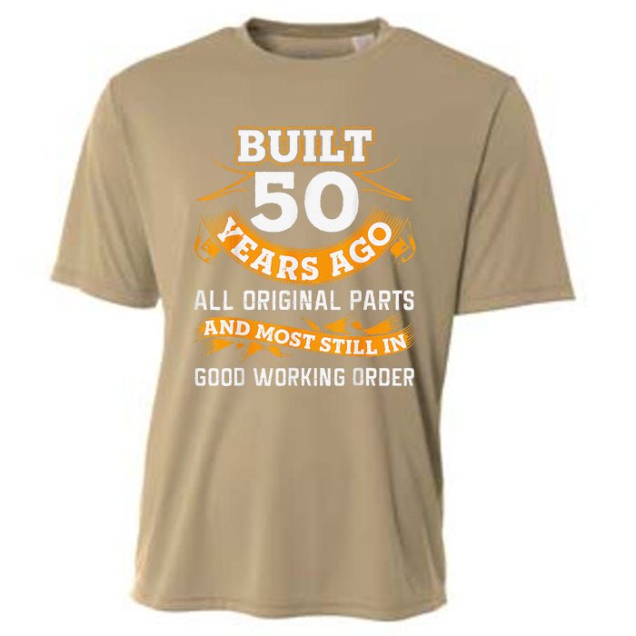 Funny 50th Birthday Shirts 50 Years Old Gifts Cooling Performance Crew T-Shirt