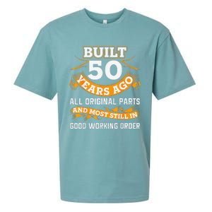 Funny 50th Birthday Shirts 50 Years Old Gifts Sueded Cloud Jersey T-Shirt