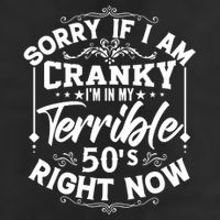Funny 50th Birthday Slogan Golf Towel